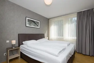 Ein Bett oder Betten in einem Zimmer der Unterkunft Vienna Stay Apartments Linzerstrasse