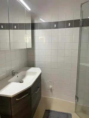 Ein Badezimmer in der Unterkunft Amadeus Apartment