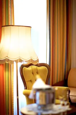 Ein Sitzbereich in der Unterkunft Hotel Austria - Wien