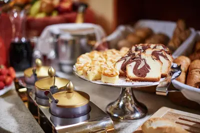 Essen im Hotel oder in der Nähe