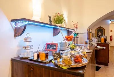 Essen im Hotel oder in der Nähe