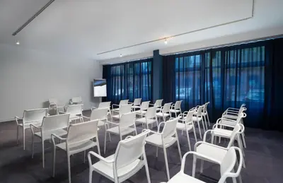 Der Geschäftsbereich oder Konferenzraum in der Unterkunft voco Vienna Prater by IHG