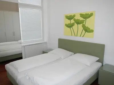 Ein Bett oder Betten in einem Zimmer der Unterkunft Pension Pharmador
