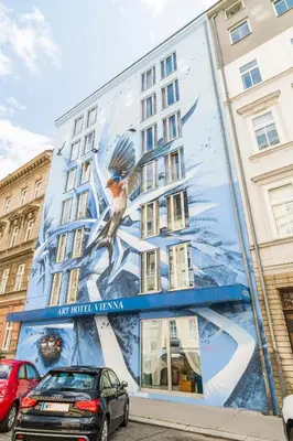 Das Gebäude in dem sich das Hotel befindet
