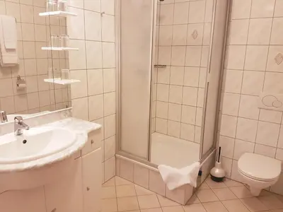 Ein Badezimmer in der Unterkunft Hotel Haydn