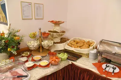 Essen im Hotel oder in der Nähe