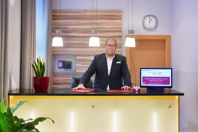 Lobby/Rezeption in der Unterkunft Hotel Lucia