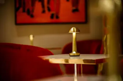 Ein Sitzbereich in der Unterkunft Boutiquehotel Das Tyrol