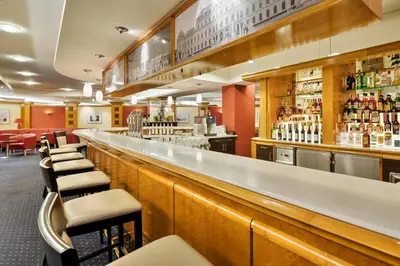 Lounge oder Bar in der Unterkunft Austria Trend Hotel Ananas Wien