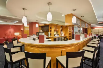 Ein Restaurant oder anderes Speiselokal in der Unterkunft Austria Trend Hotel Ananas Wien