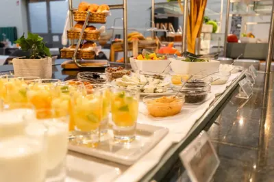 Essen im Hotel oder in der Nähe