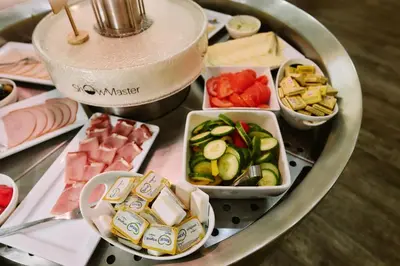 Essen im Hotel oder in der Nähe