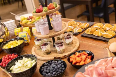 Essen im Hotel oder in der Nähe