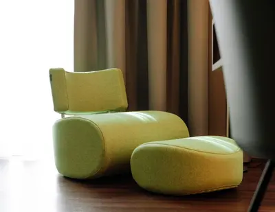 Ein Sitzbereich in der Unterkunft HEINhotel vienna airport