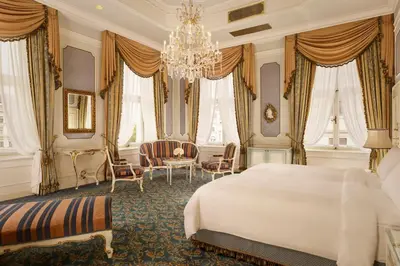 Ein Bett oder Betten in einem Zimmer der Unterkunft Hotel Imperial, a Luxury Collection Hotel, Vienna