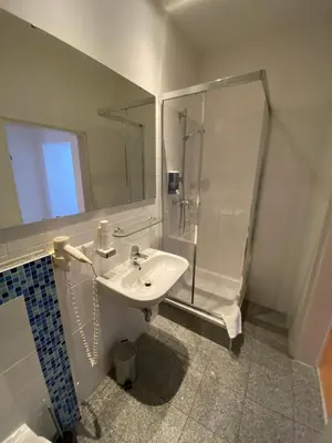 Ein Badezimmer in der Unterkunft Kolbeck Rooms