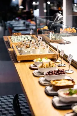 Essen im Hotel oder in der Nähe