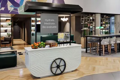 Lounge oder Bar in der Unterkunft Spark by Hilton Vienna Messe Prater