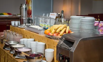 Essen im Hotel oder in der Nähe