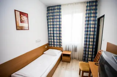 Ein Bett oder Betten in einem Zimmer der Unterkunft Hotel Geblergasse