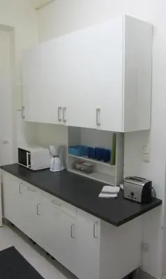 Küche/Küchenzeile in der Unterkunft Apartments Johann