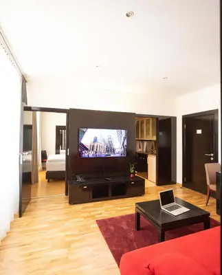 TV/Unterhaltungsangebot in der Unterkunft The Levante Rathaus Apartments