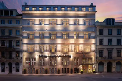 Das Gebäude in dem sich das Hotel befindet
