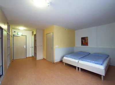 Ein Bett oder Betten in einem Zimmer der Unterkunft Hotel Kolping Wien Zentral