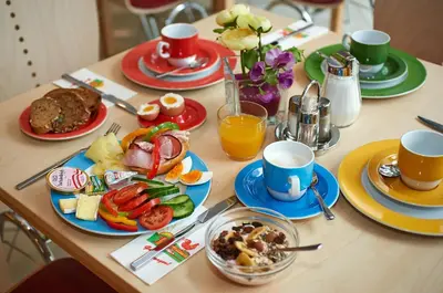 Essen im Hotel oder in der Nähe