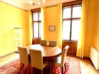 Ein Sitzbereich in der Unterkunft King Apartments | contactless check-in