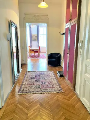 Ein Sitzbereich in der Unterkunft King Apartments | contactless check-in