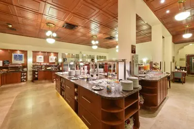 Ein Restaurant oder anderes Speiselokal in der Unterkunft Austria Classic Hotel Wien