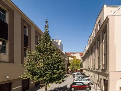 Das Gebäude in dem sich das Hotel befindet