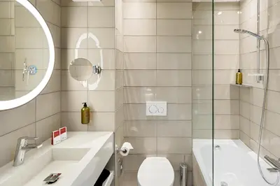 Ein Badezimmer in der Unterkunft Austria Trend Hotel Bosei Wien