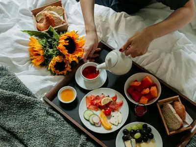 Essen im Hotel oder in der Nähe