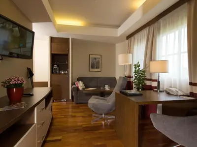 TV/Unterhaltungsangebot in der Unterkunft Seehotel Rust