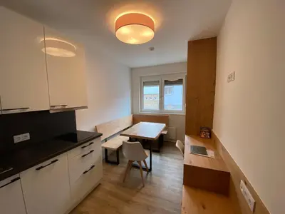 Küche/Küchenzeile in der Unterkunft Apartments Freitag - H1
