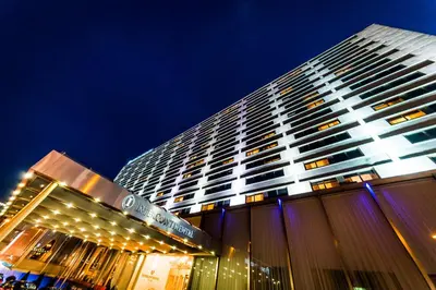 Das Gebäude in dem sich das Hotel befindet