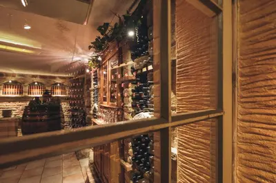Getränke in der Unterkunft Weinwirtshaus Wlaschits