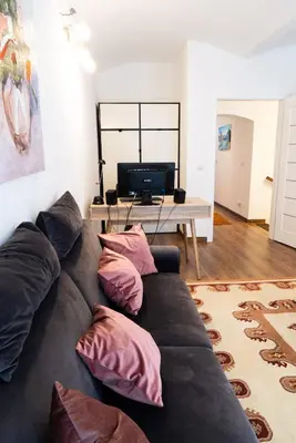 TV/Unterhaltungsangebot in der Unterkunft Dana's Apartment beim Augarten