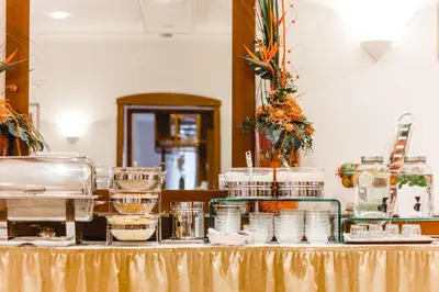 Essen im Hotel oder in der Nähe
