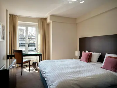 Ein Bett oder Betten in einem Zimmer der Unterkunft Flemings Hotel Wien-Stadthalle