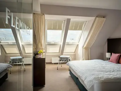 Ein Bett oder Betten in einem Zimmer der Unterkunft Flemings Hotel Wien-Stadthalle