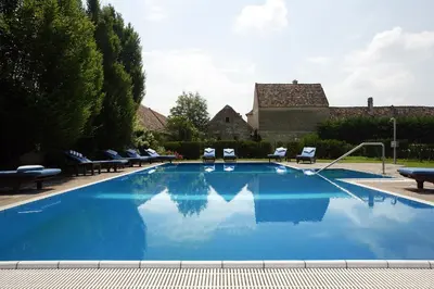 Der Swimmingpool an oder in der Nähe von Wilhelminenhof