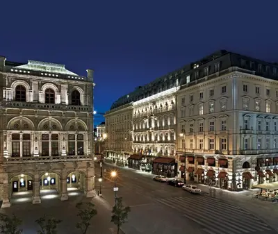 Das Gebäude in dem sich das Hotel befindet