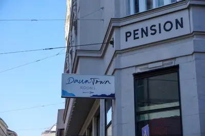 Grundriss der Unterkunft DaunTown Rooms - Self Check-In