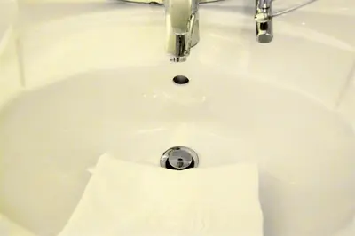 Ein Badezimmer in der Unterkunft Hotel Hoffinger