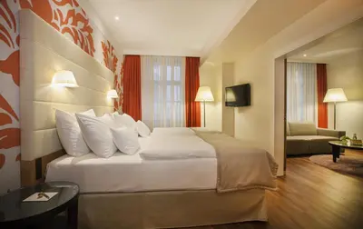 Ein Bett oder Betten in einem Zimmer der Unterkunft Boutique Hotel Das Tigra