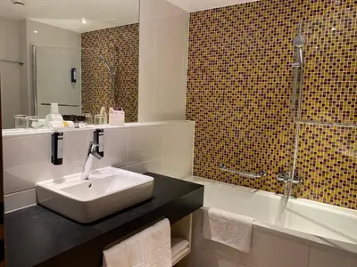Ein Badezimmer in der Unterkunft Boutique Hotel Das Tigra