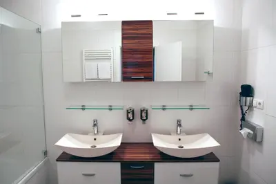 Ein Badezimmer in der Unterkunft La Scala Apartments